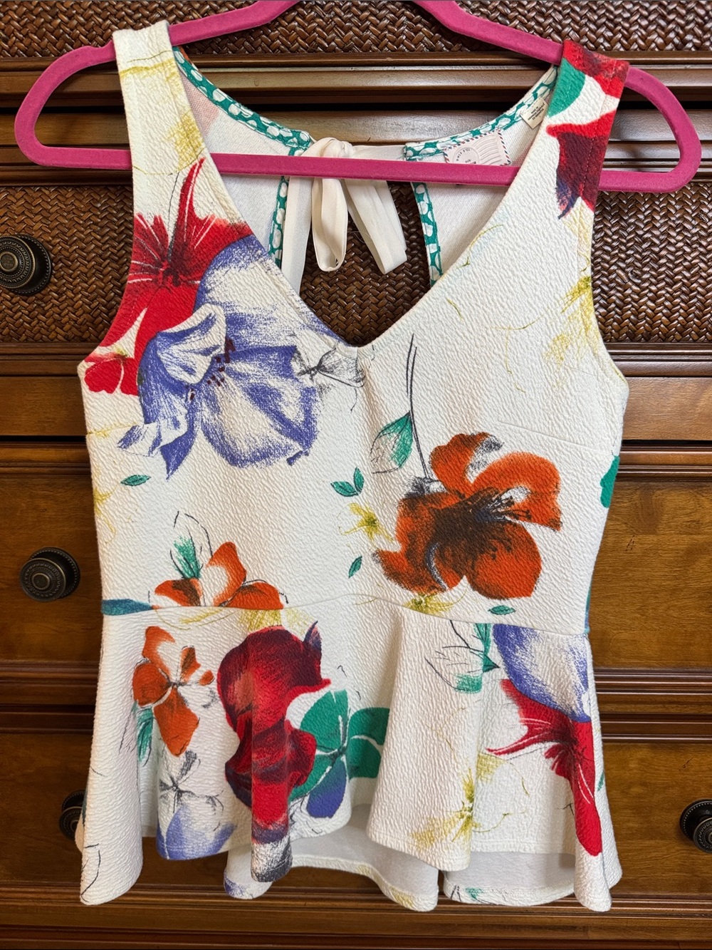Anthropologie Postmark Flynn Peplum Top